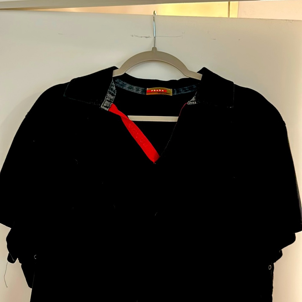 Original Prada Black Polo